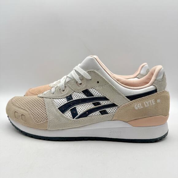 ASICS Mens Gel-Lyte lll OG Sneakers US 10 EU 44 Pink Blue Suede Athletic GUC main image 8